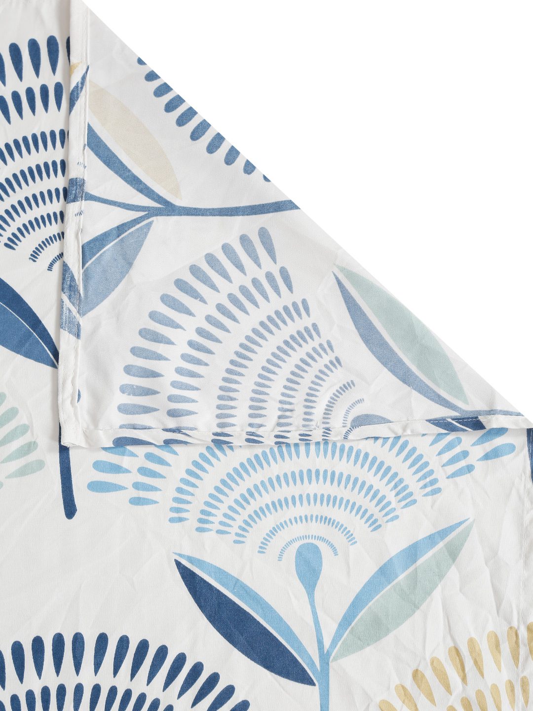 280 TC GEOMETRIC DESIGN MULTICOLOR SINGLE BED SHEET WITH 1 PILLOW COVER BY HOSTA HOMES image 3