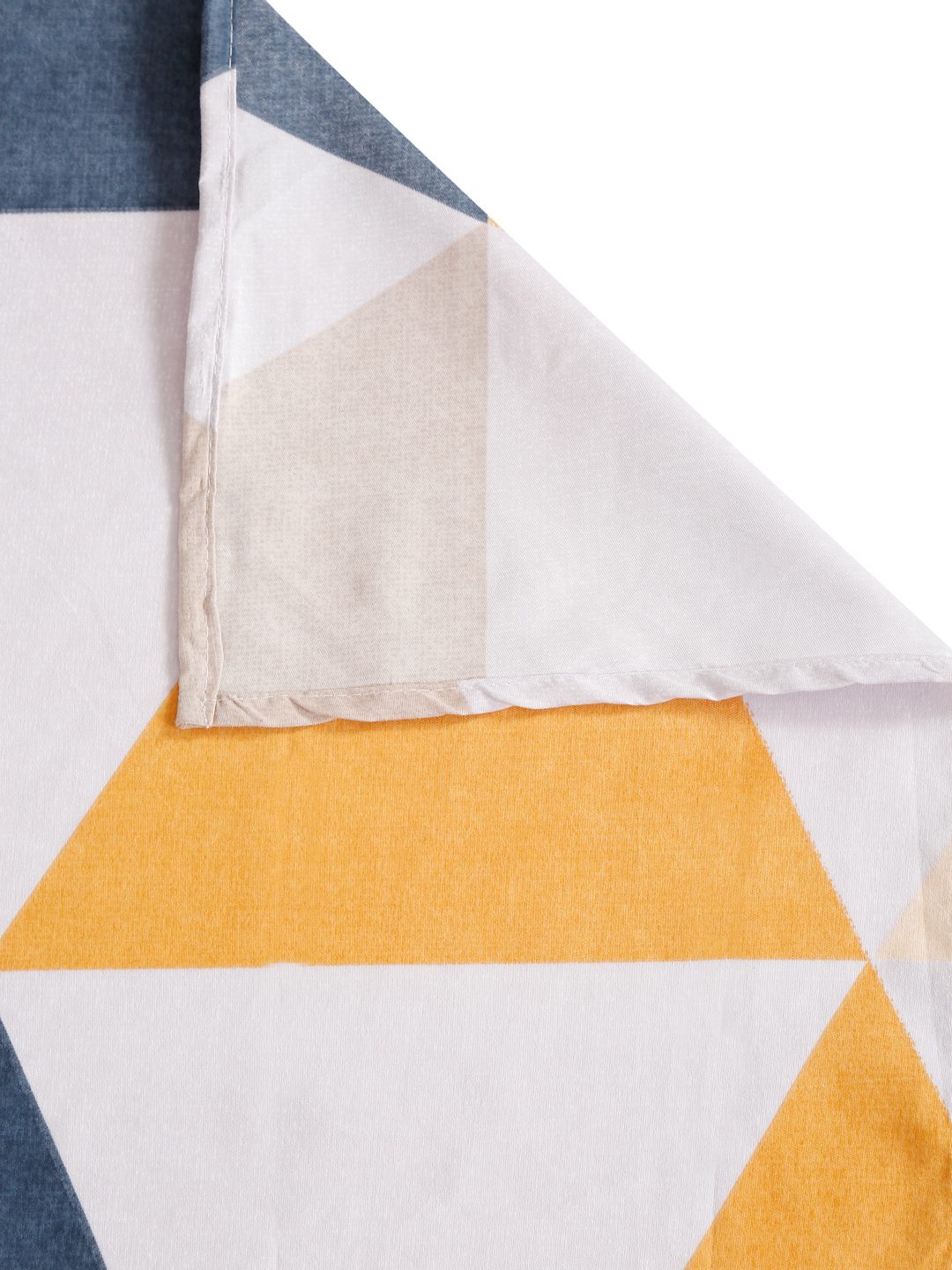 280 TC GEOMETRIC DESIGN MULTICOLOR SINGLE BED SHEET WITH 1 PILLOW COVER BY HOSTA HOMES image 3