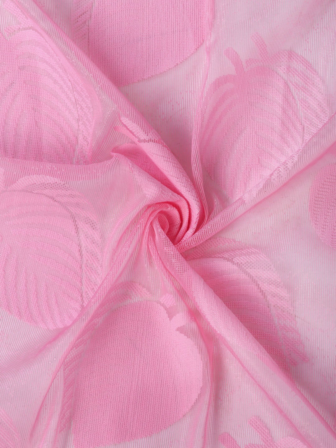 Floral Design Door Curtain Pack of 2 image 4