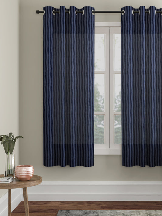 Geometric Design Window Curtain Pack of 1 image 0