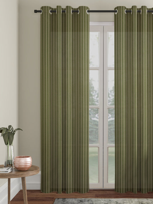 Geometric Design Door Curtain Pack of 1 image 0