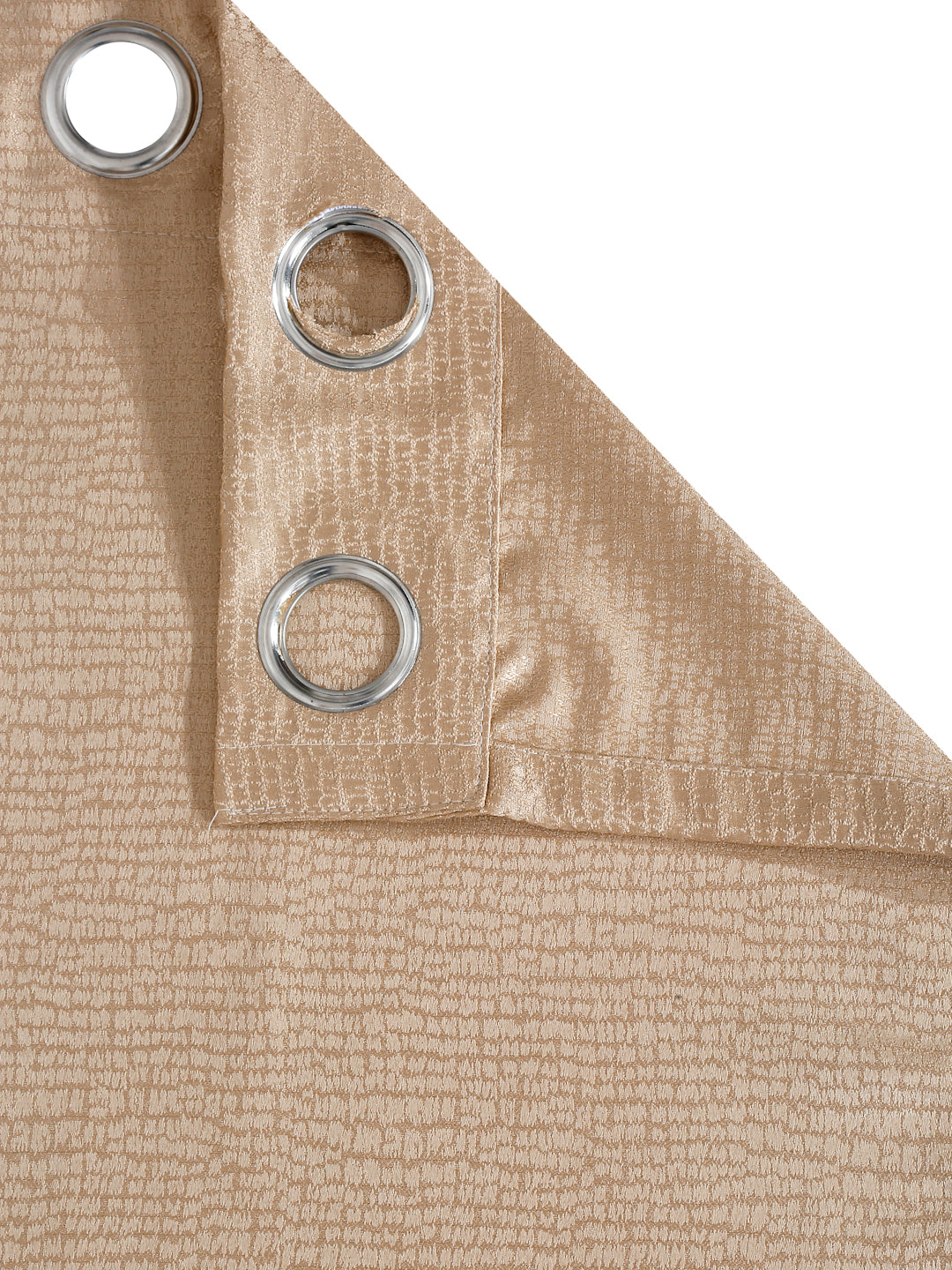 SELF TEXTURED BLACKOUT LONG DOOR CURTAIN PACK OF 2 BY HOSTA HOMES image 3