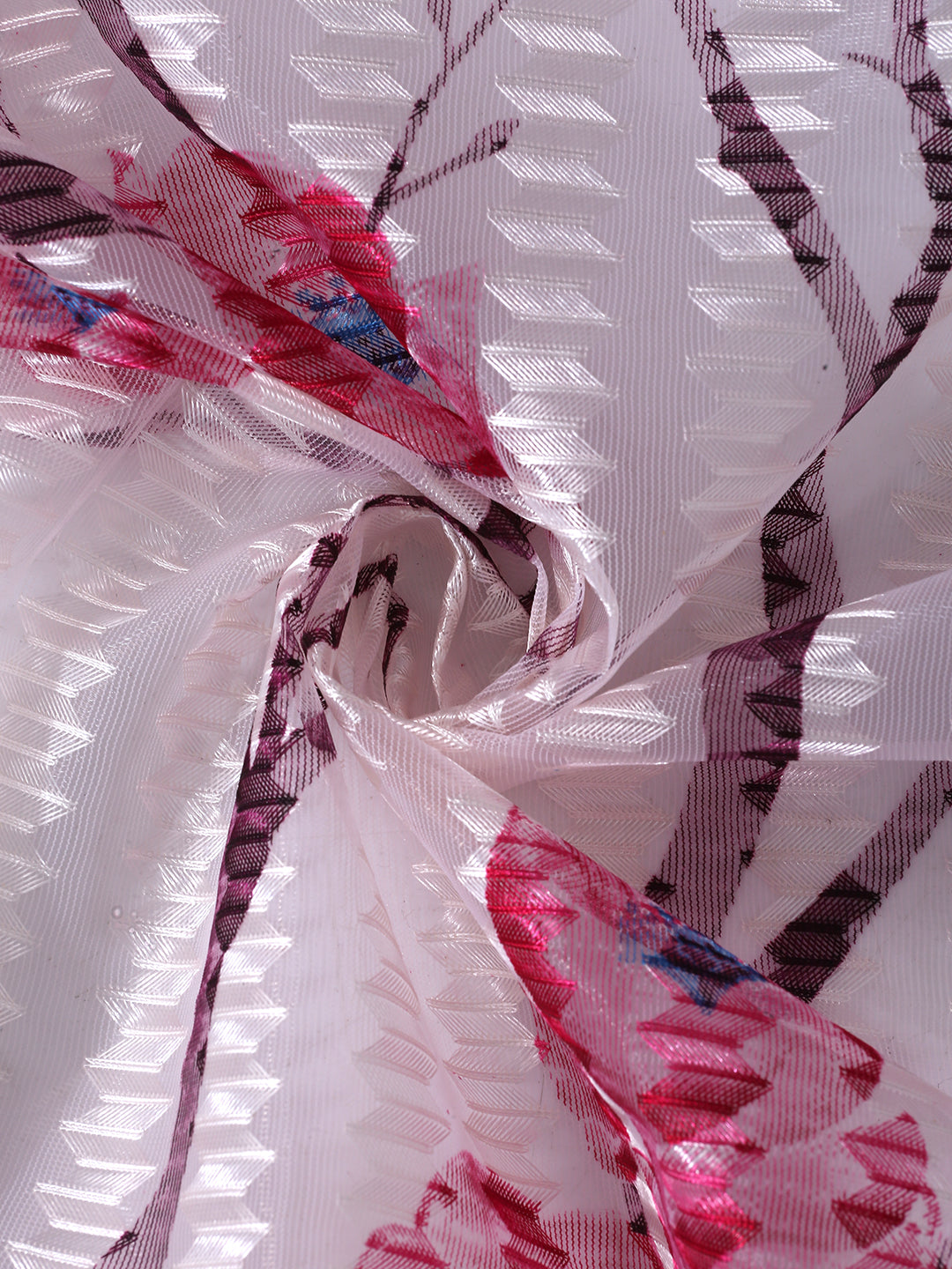 Floral Design Door Curtain Pack of 3 image 5