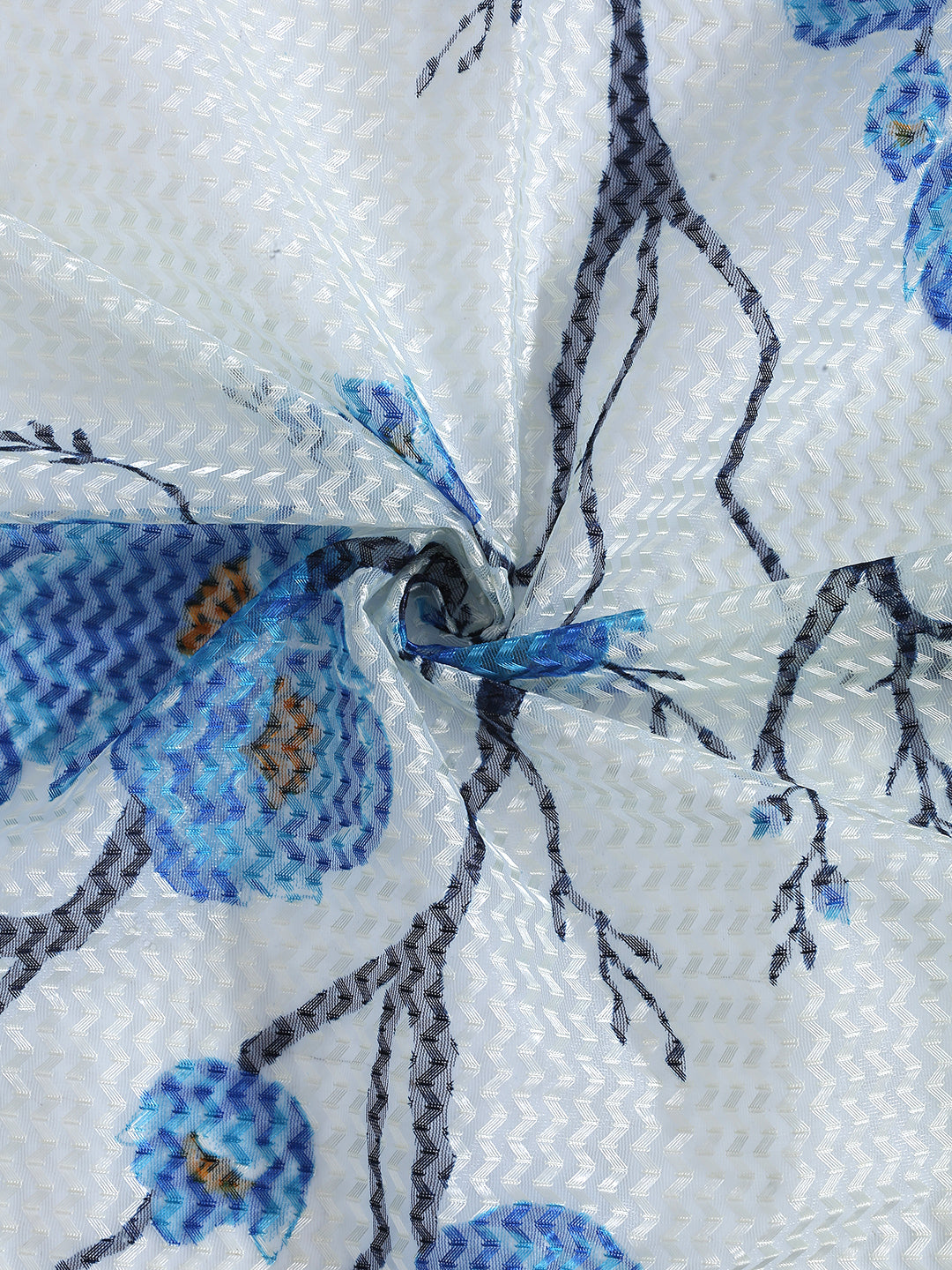 Floral Design Window Curtain Pack of 3 image 5