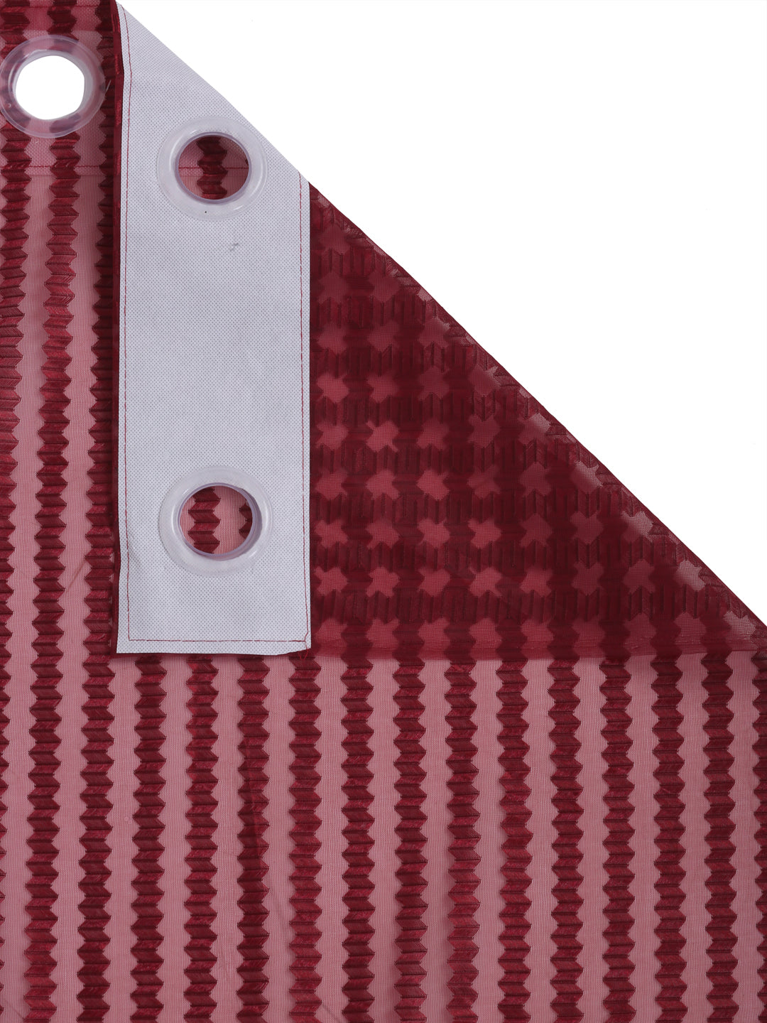 Geometric Design Window Curtain Pack of 2 image 2