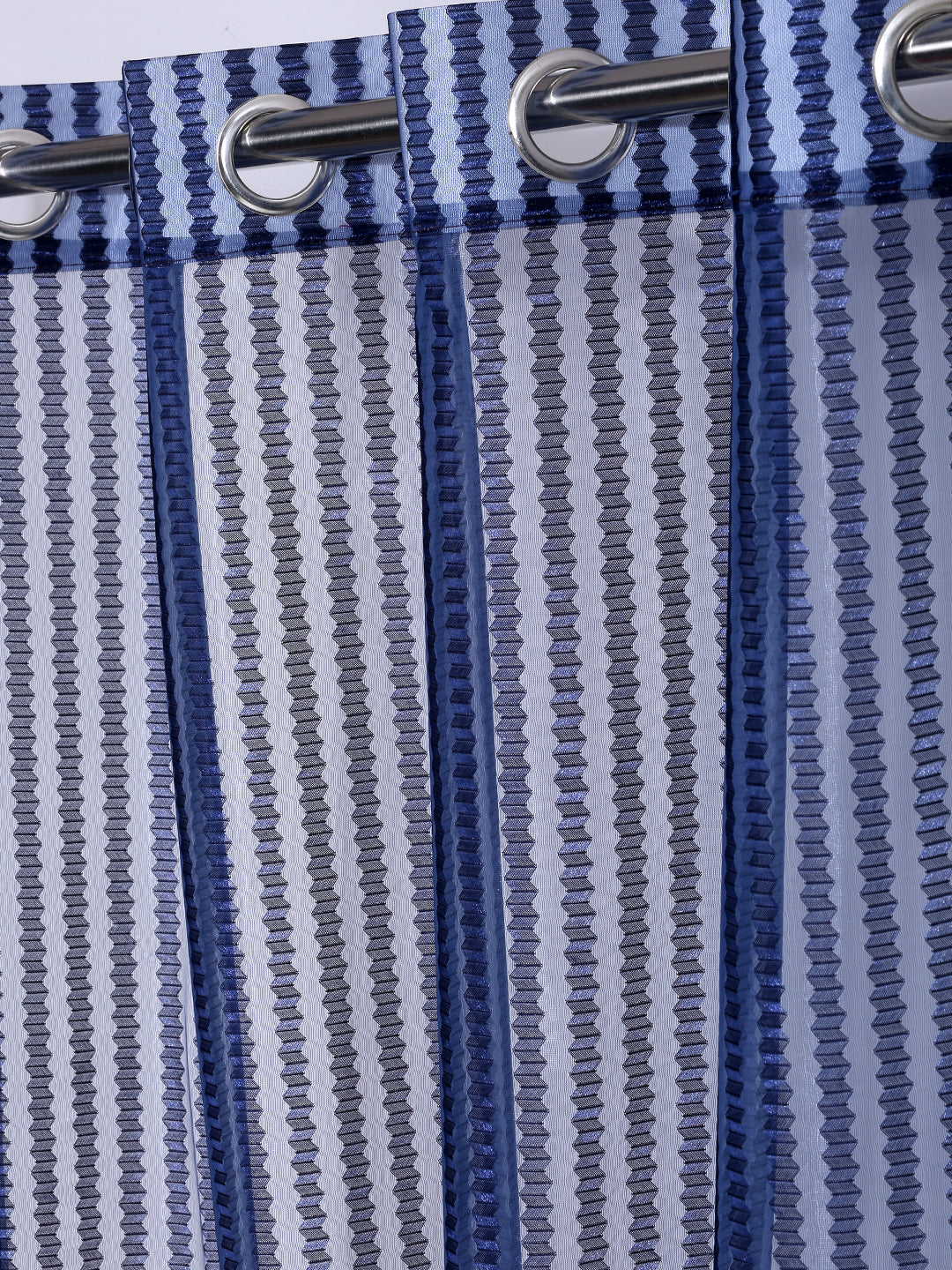 Floral Design Door Curtain Pack of 3 image 2