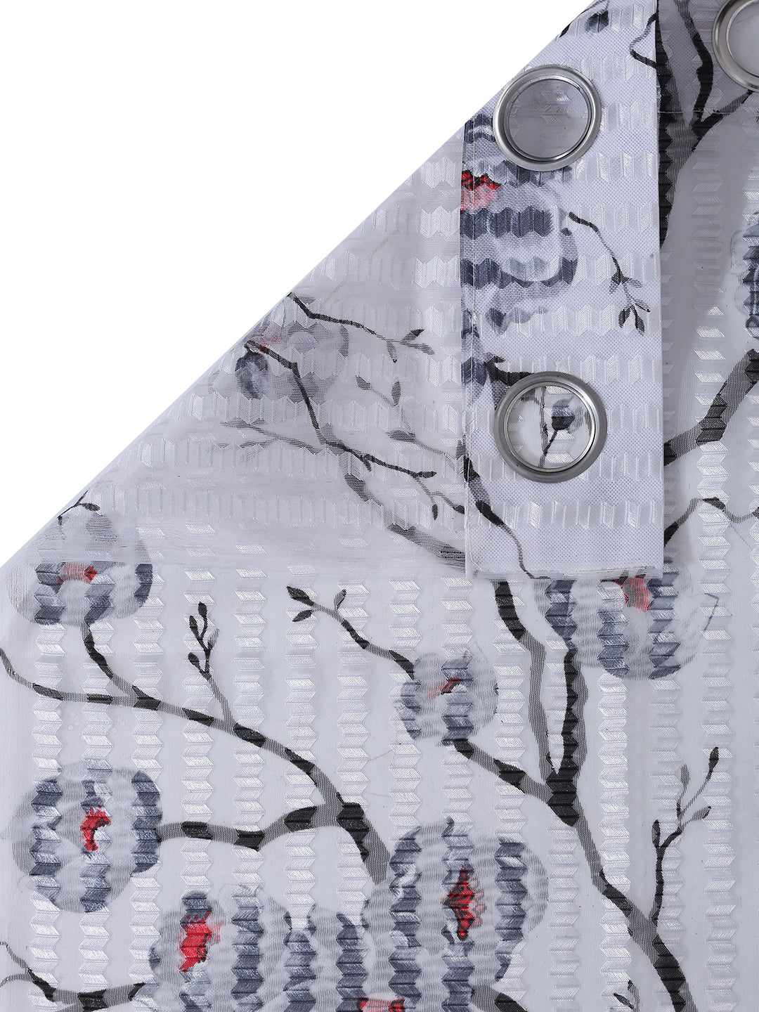 Floral Design Door Curtain Pack of 3 image 3