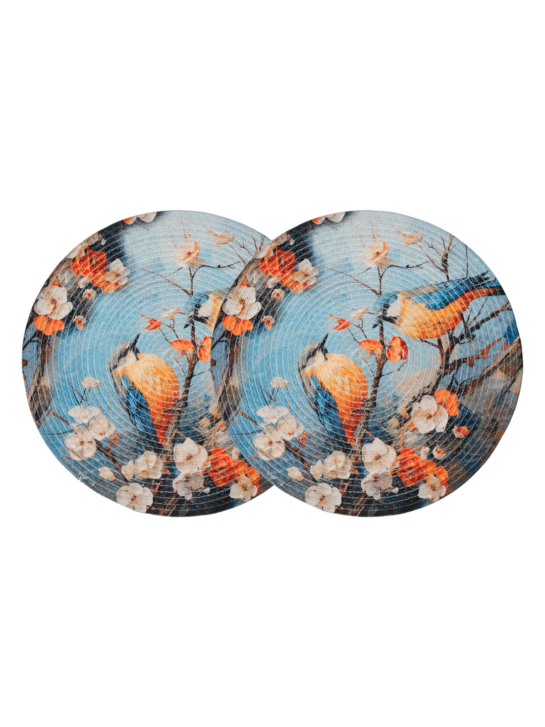 Pure Cotton Digitally Printed Table Placemat Pack - Pack of 2 image