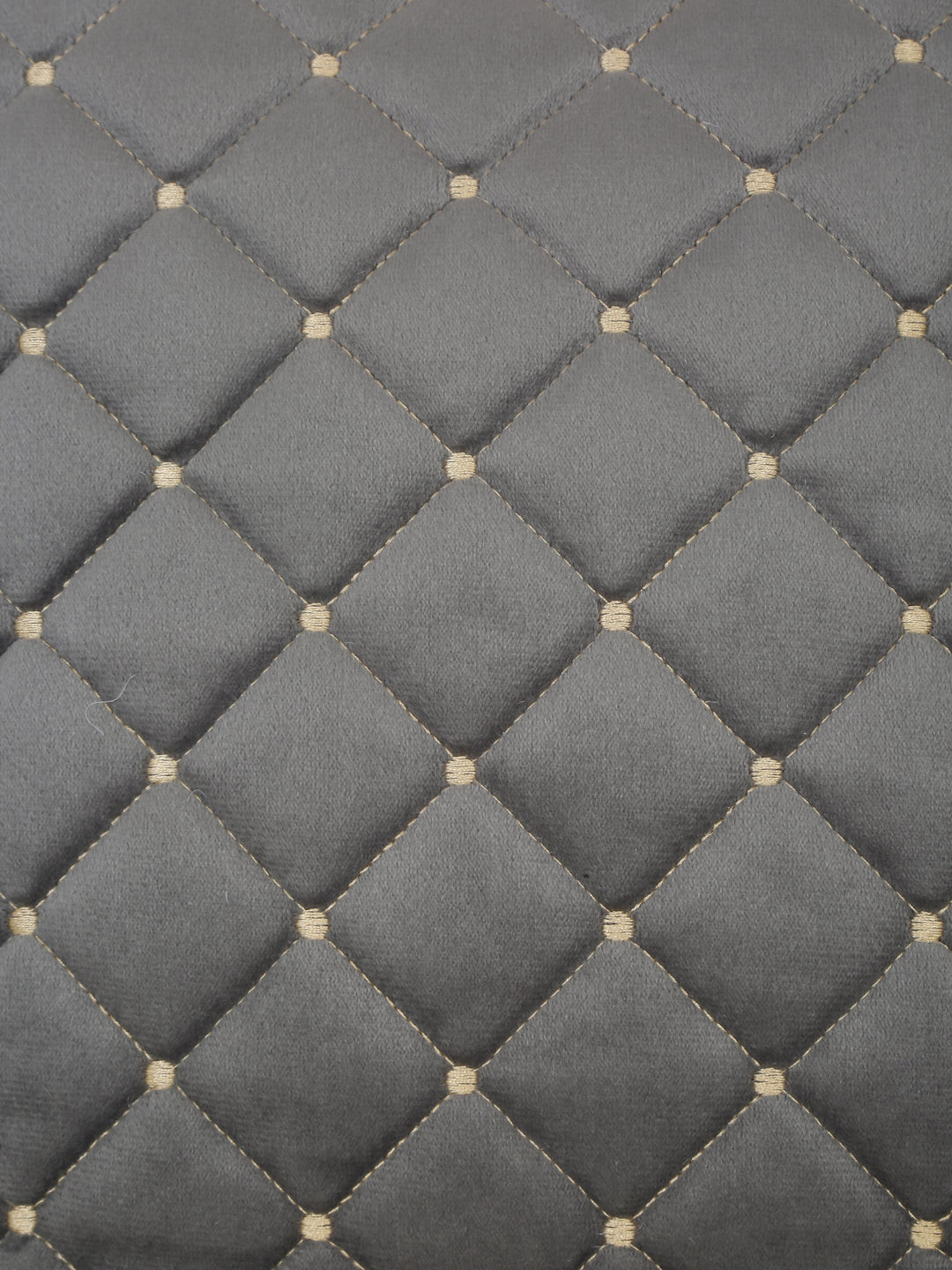 SOFT QUILTED VELVET FRILLED CUSHION COVERS image 2