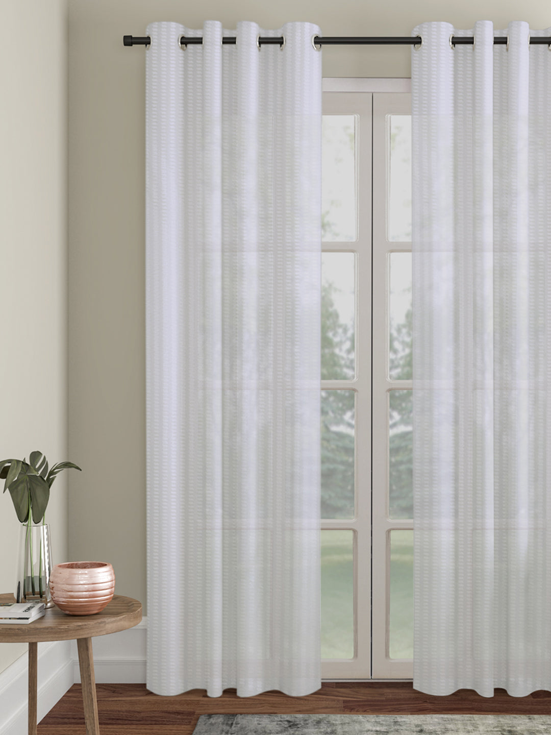 Geometric Design Door Curtain Pack of 1 image 0