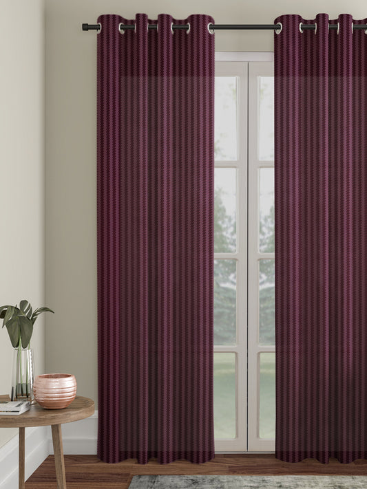 Geometric Design Door Curtain Pack of 1 image 0
