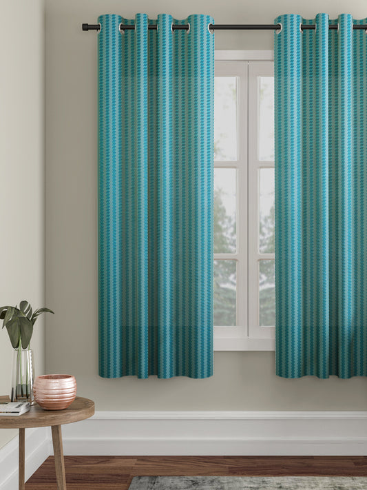 Geometric Design Window Curtain Pack of 1 image 0