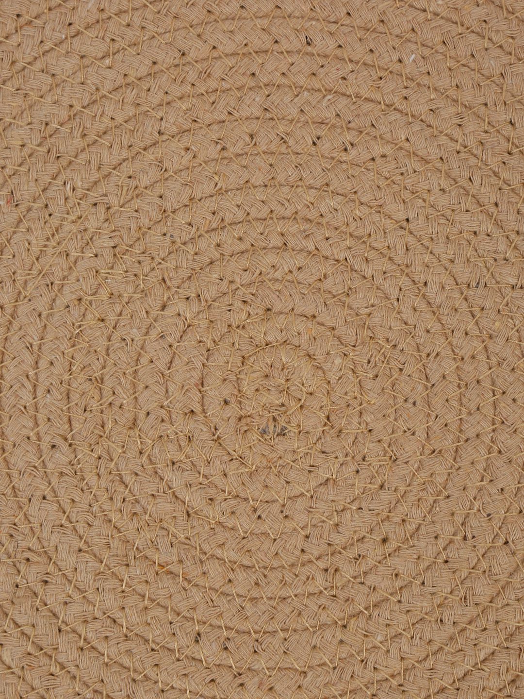 Beige & White Self Design Pure Cotton Table Placemats image 3