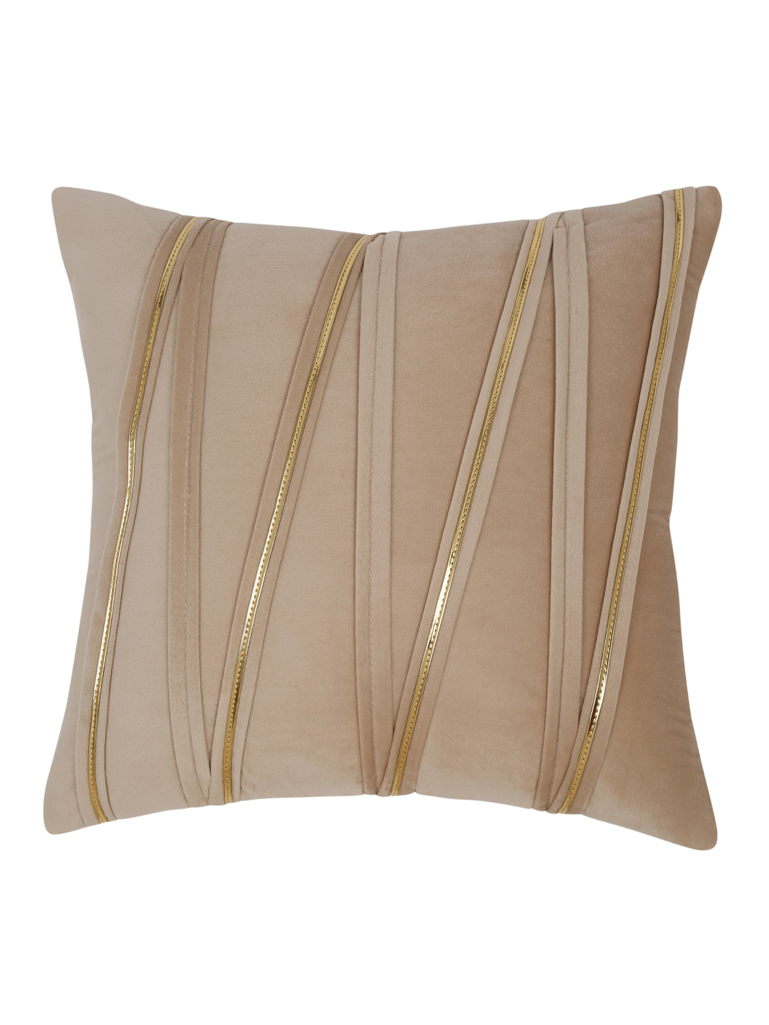 SOFT VELVET LINED PATTERN CUSHION COVERS image 1