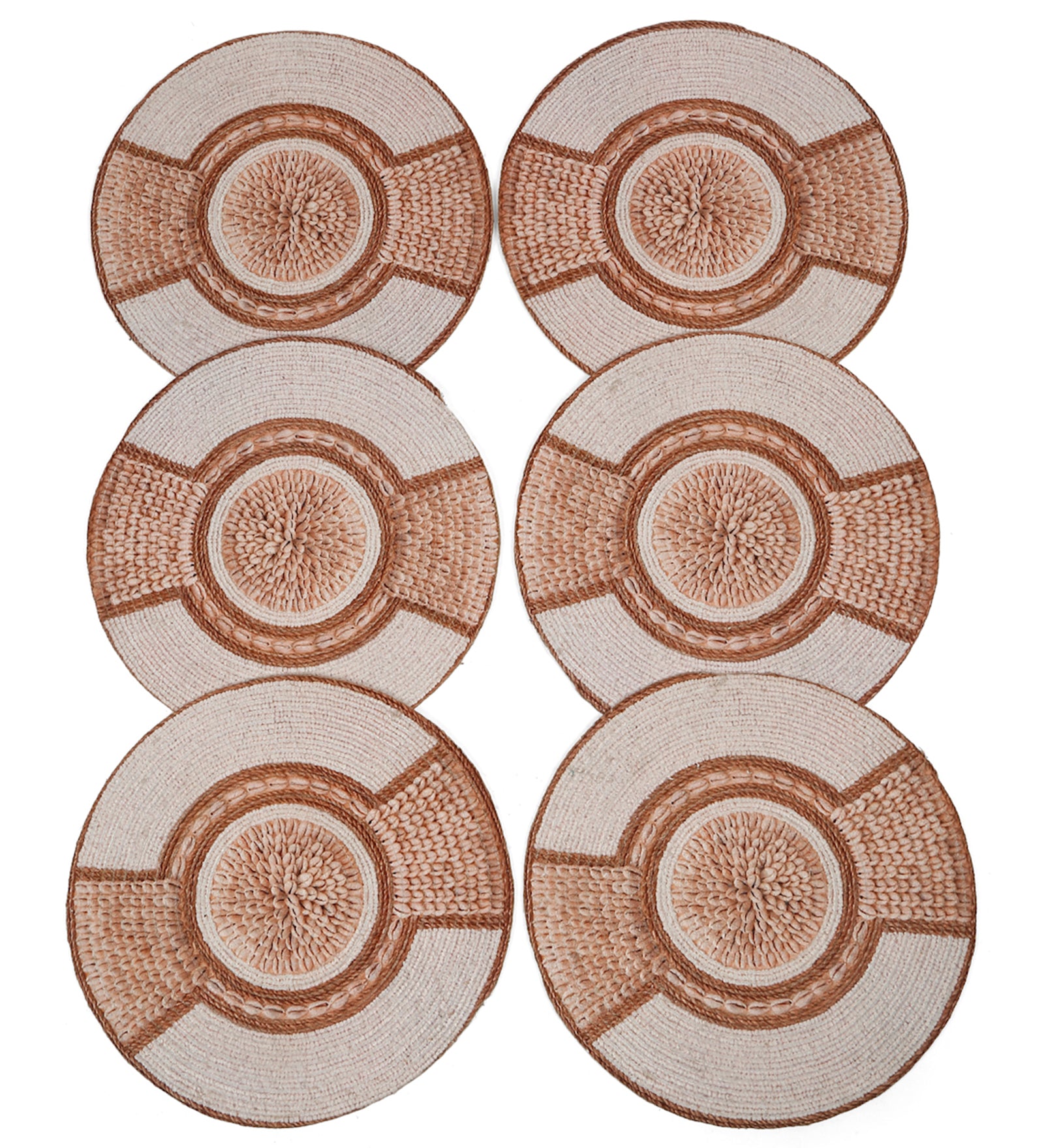 Pure Cotton Digitally Printed Table Place Mat - Pack of 6 image