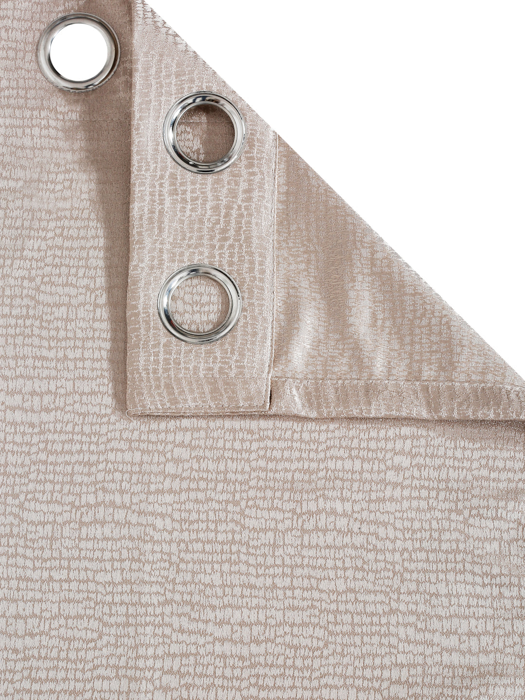 SELF TEXTURED BLACKOUT DOOR CURTAIN PACK OF 2 BY HOSTA HOMES image 3