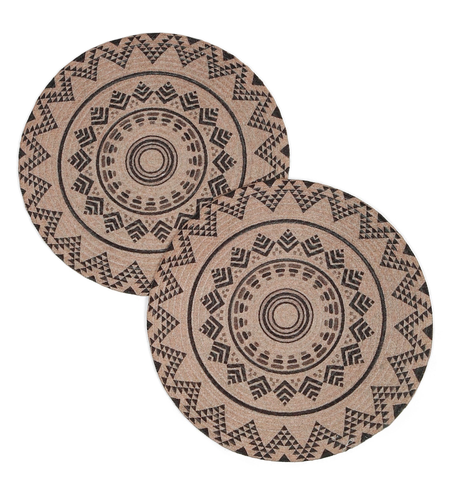 Pure Cotton Digitally Printed Table Place Mat - Pack of 2 image