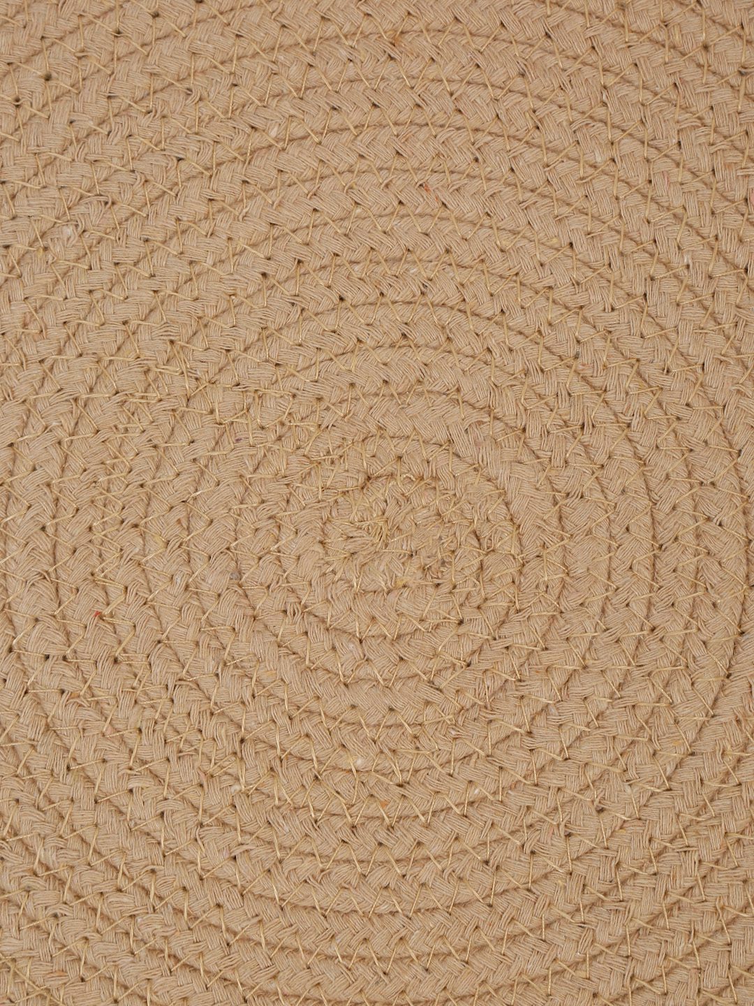 Beige & Grey Self Design Pure Cotton Table Placemats image 3