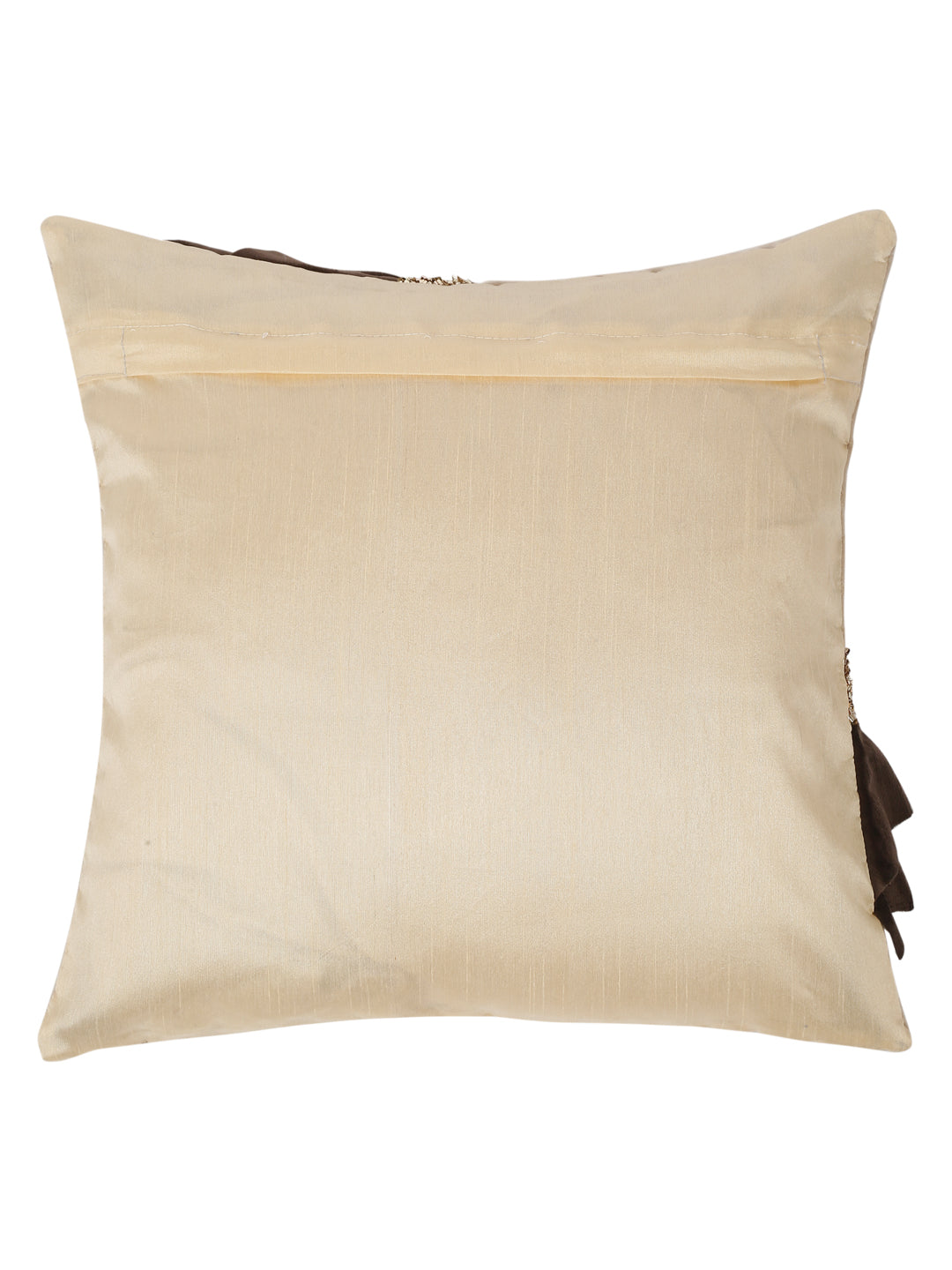 Quilted Velvet Frill Cushion Covers with Zipper image 4