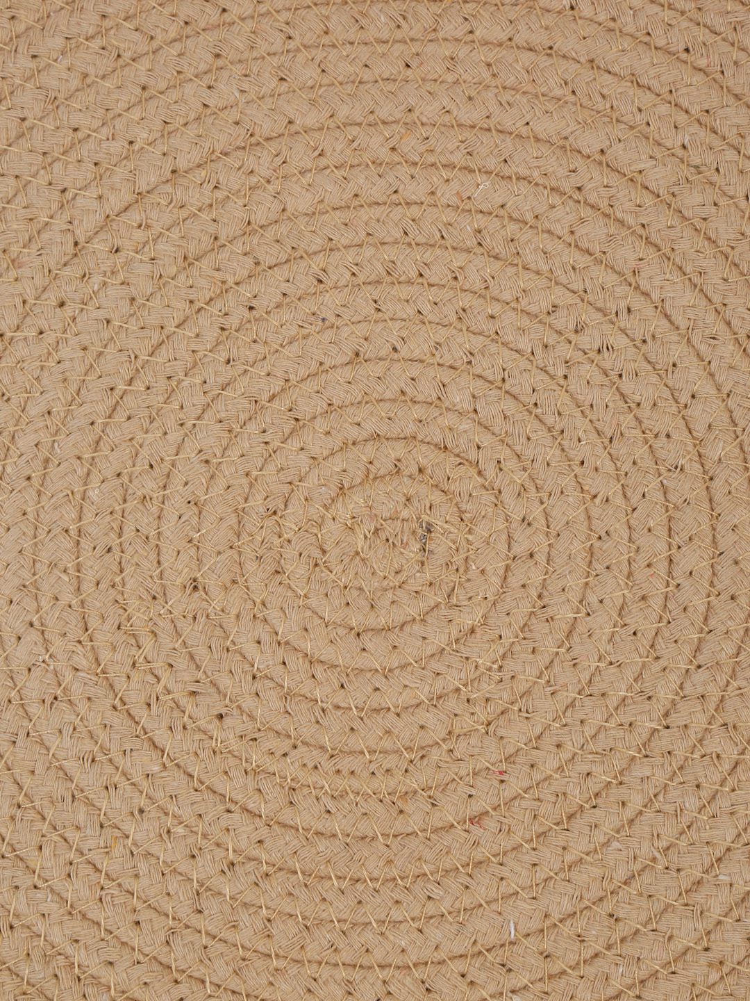 Beige & Black Self Design Pure Cotton Table Placemats image 3