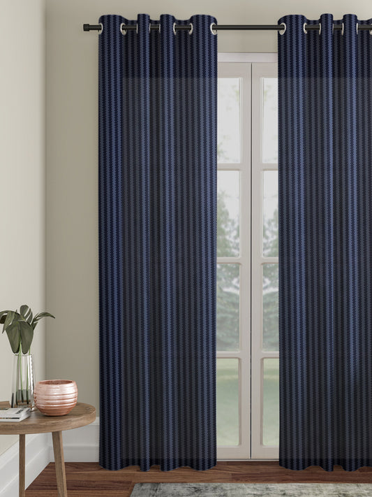 Geometric Design Door Curtain Pack of 1 image 0