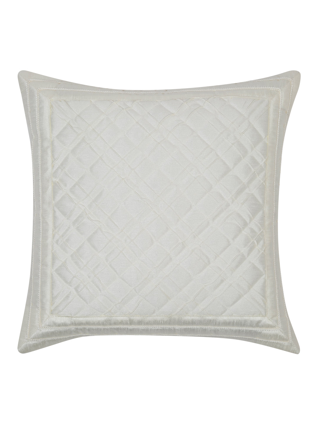 SELF PATTERENED POLYESTER FABRIC CUSHION COVERS image 1