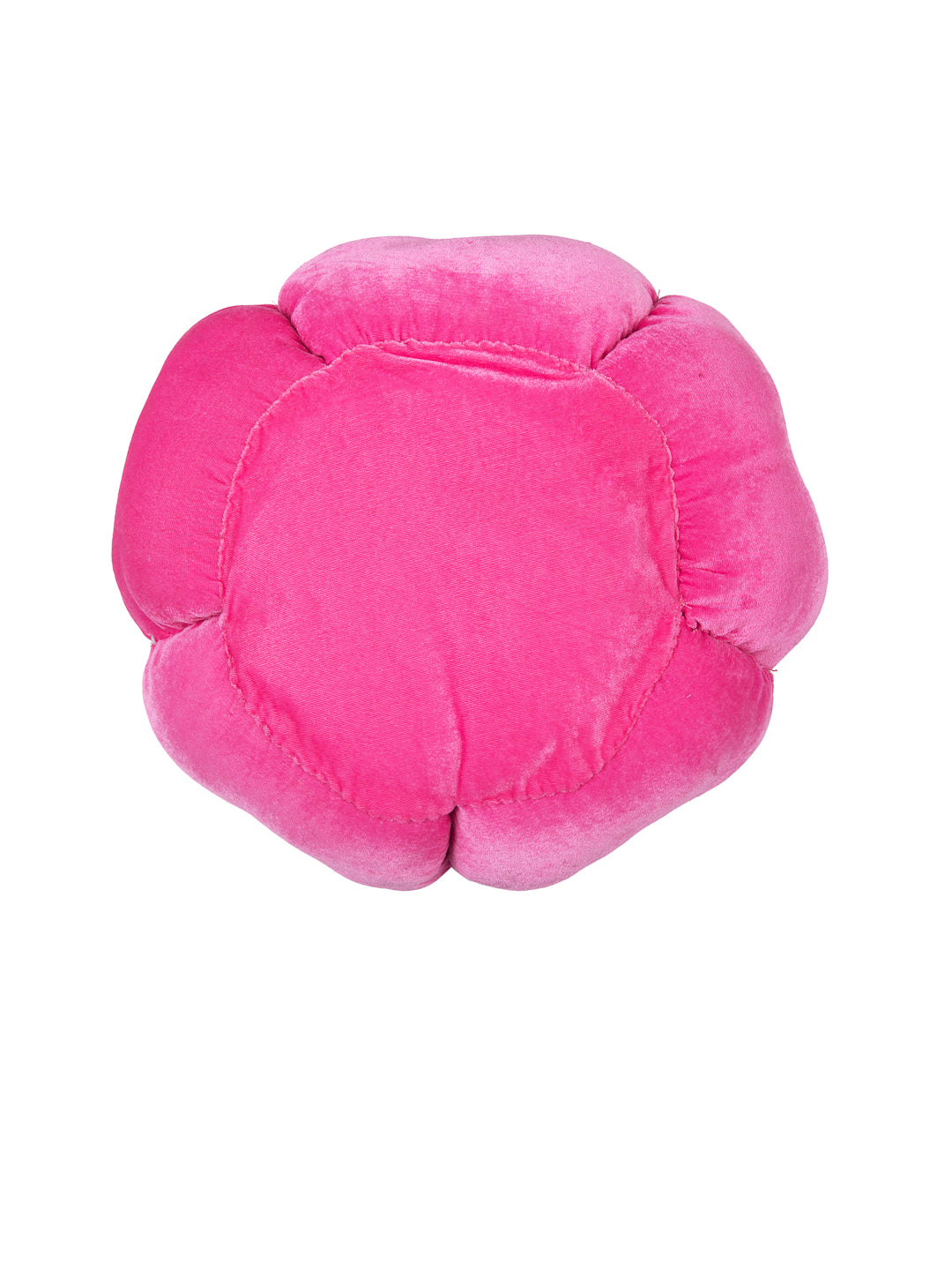 HOSTA HOMES Set Of 2 Pink Velvet Flower Shaped Cushions image 3