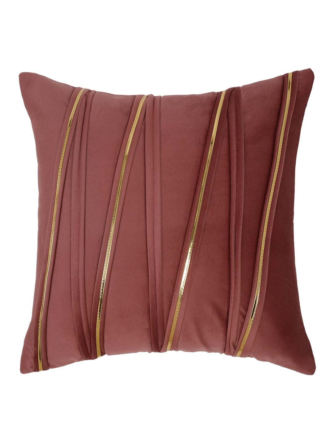 SOFT VELVET LINED PATTERN CUSHION COVERS image 1
