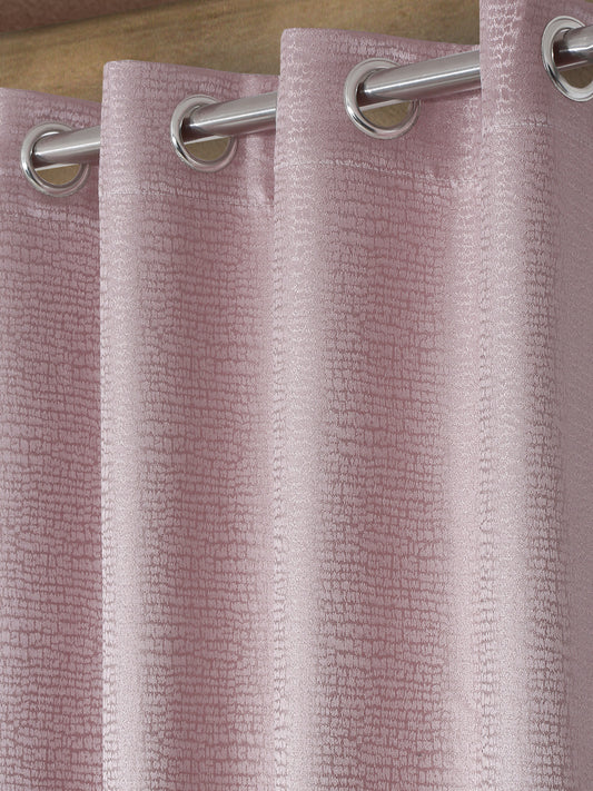 SELF TEXTURED BLACKOUT DOOR CURTAIN PACK OF 1 BY HOSTA HOMES image 1