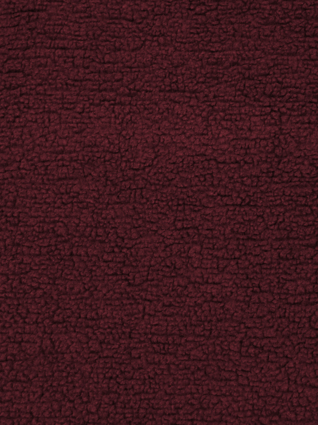 Maroon Luxury Ultra Soft Embossed Sherpa Double Bed Blanket