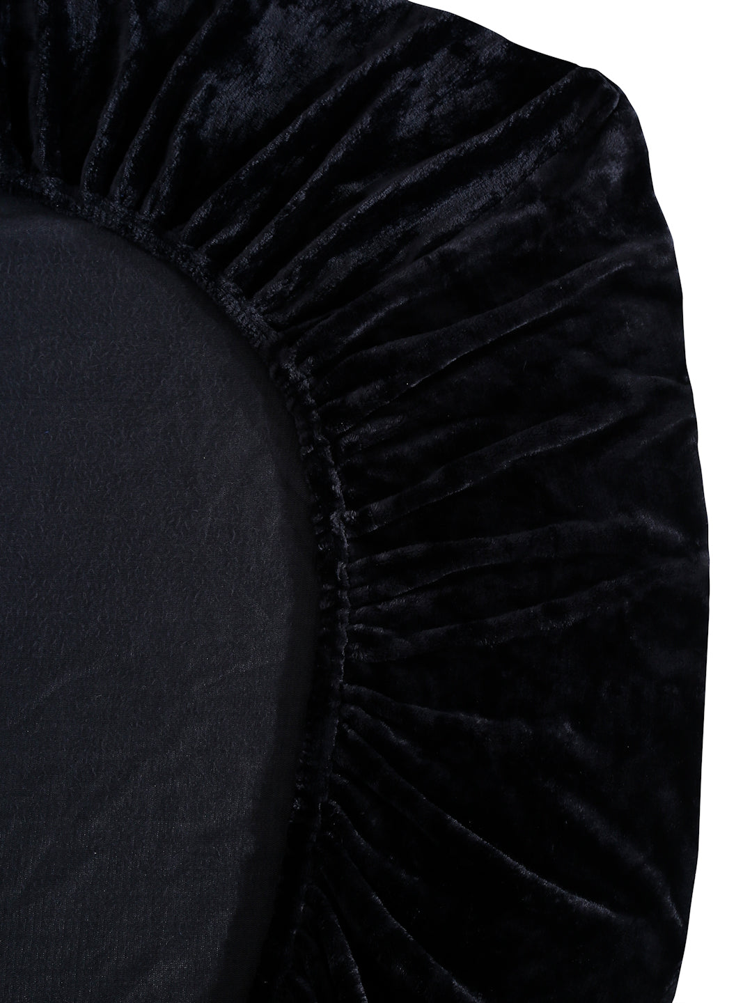 Black Luxury Ultra Soft Warm Flannel 300 TC Bed Sheet
