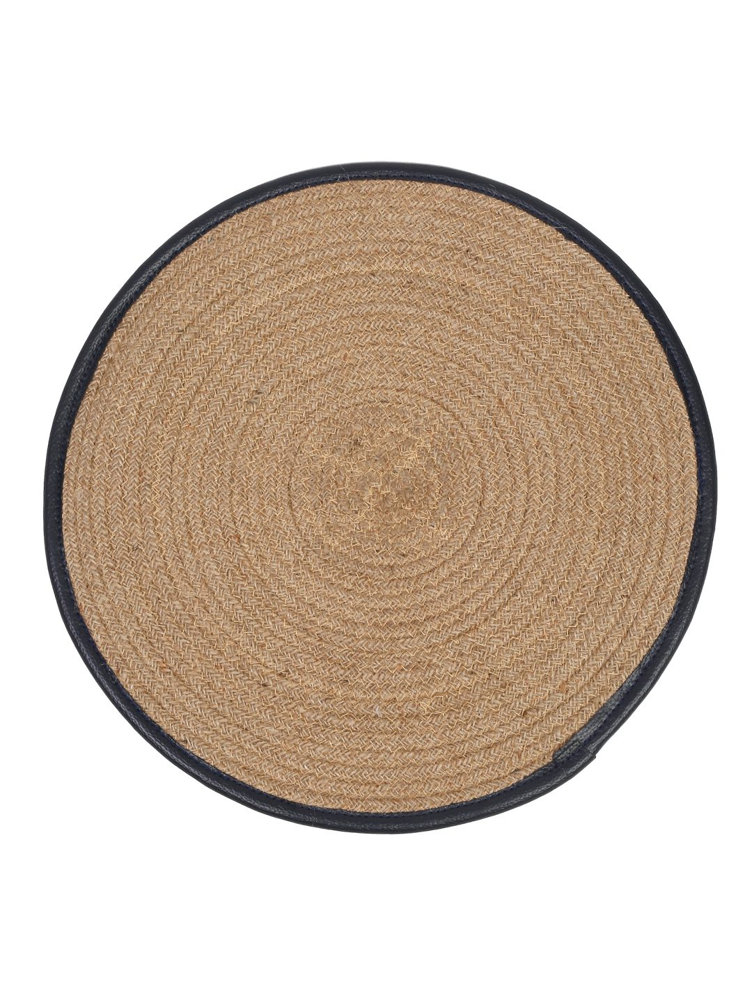 Beige & Black Braided Reversible Table Placemats image 4