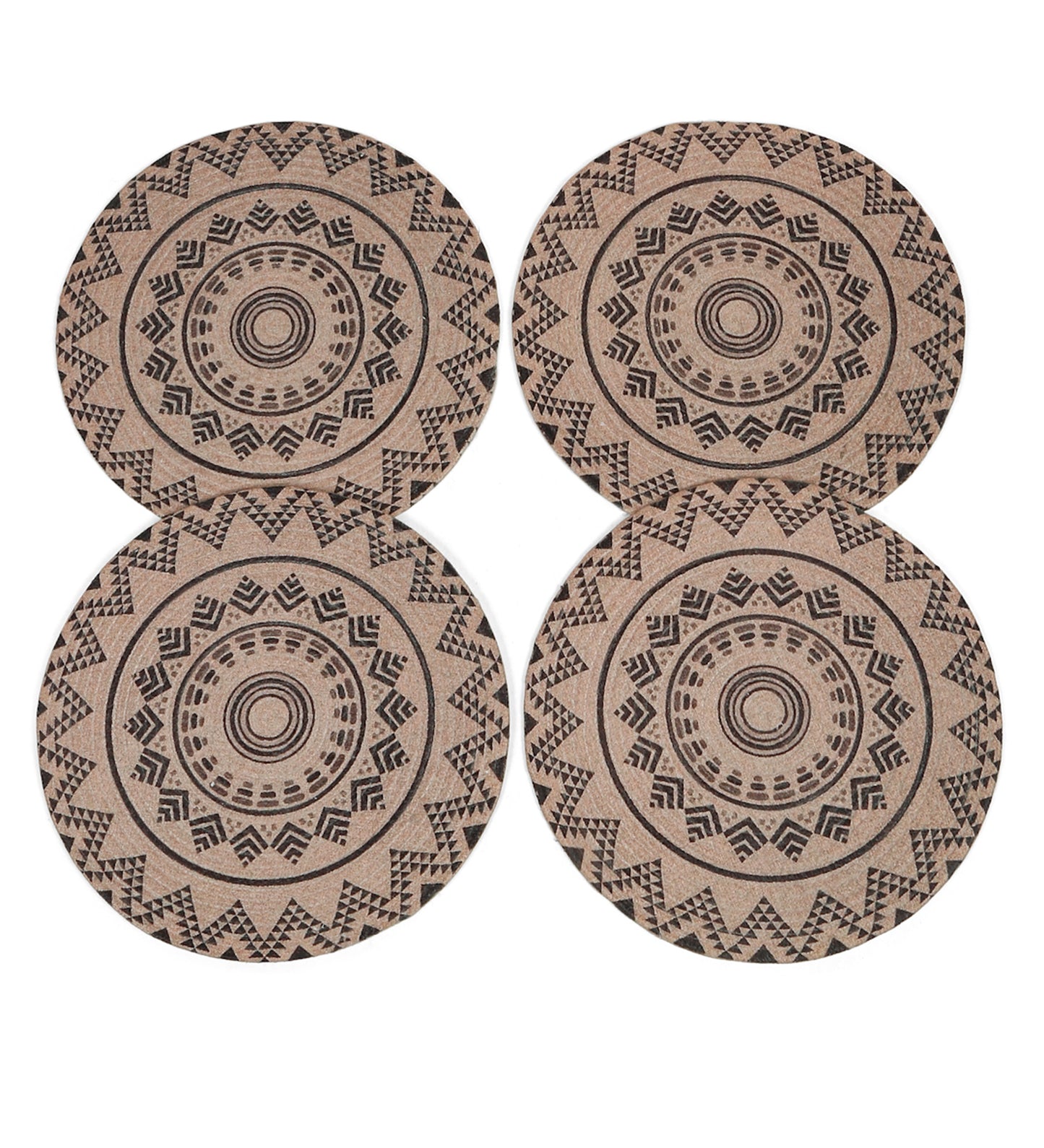 Pure Cotton Digitally Printed Table Place Mat - Pack of 4 image
