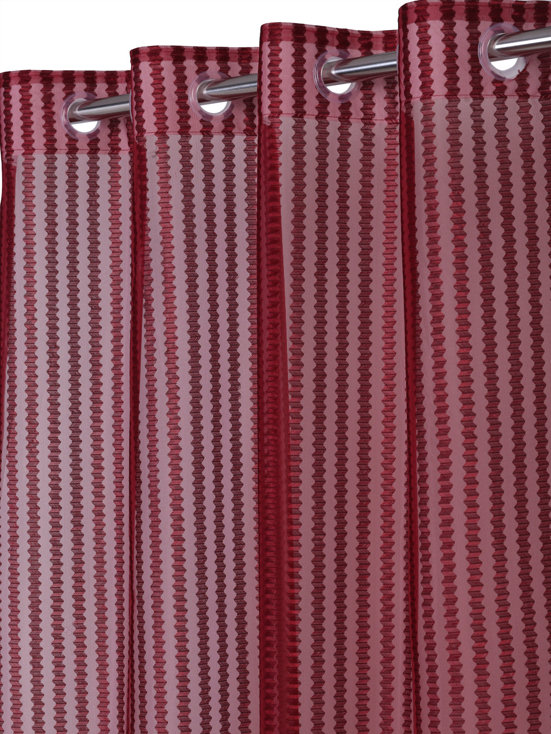 Geometric Design Door Curtain Pack of 2 image 1