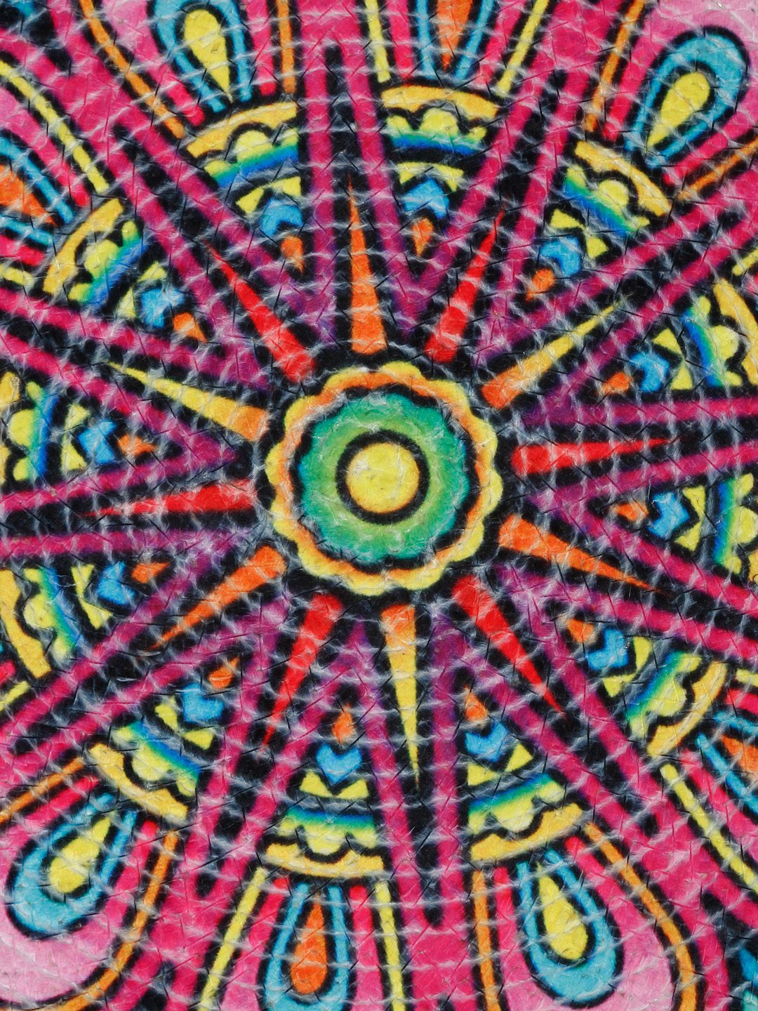 Pink & Green Printed Pure Cotton Table Placemats image 3