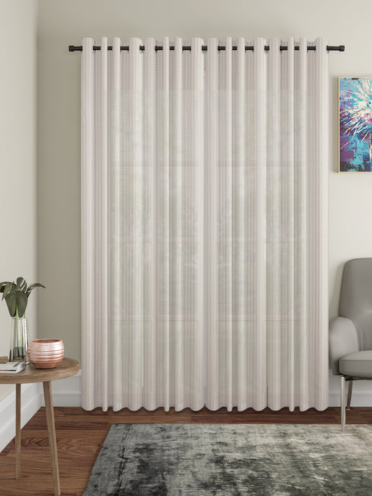 Geometric Design Door Curtain Pack of 4 image 0