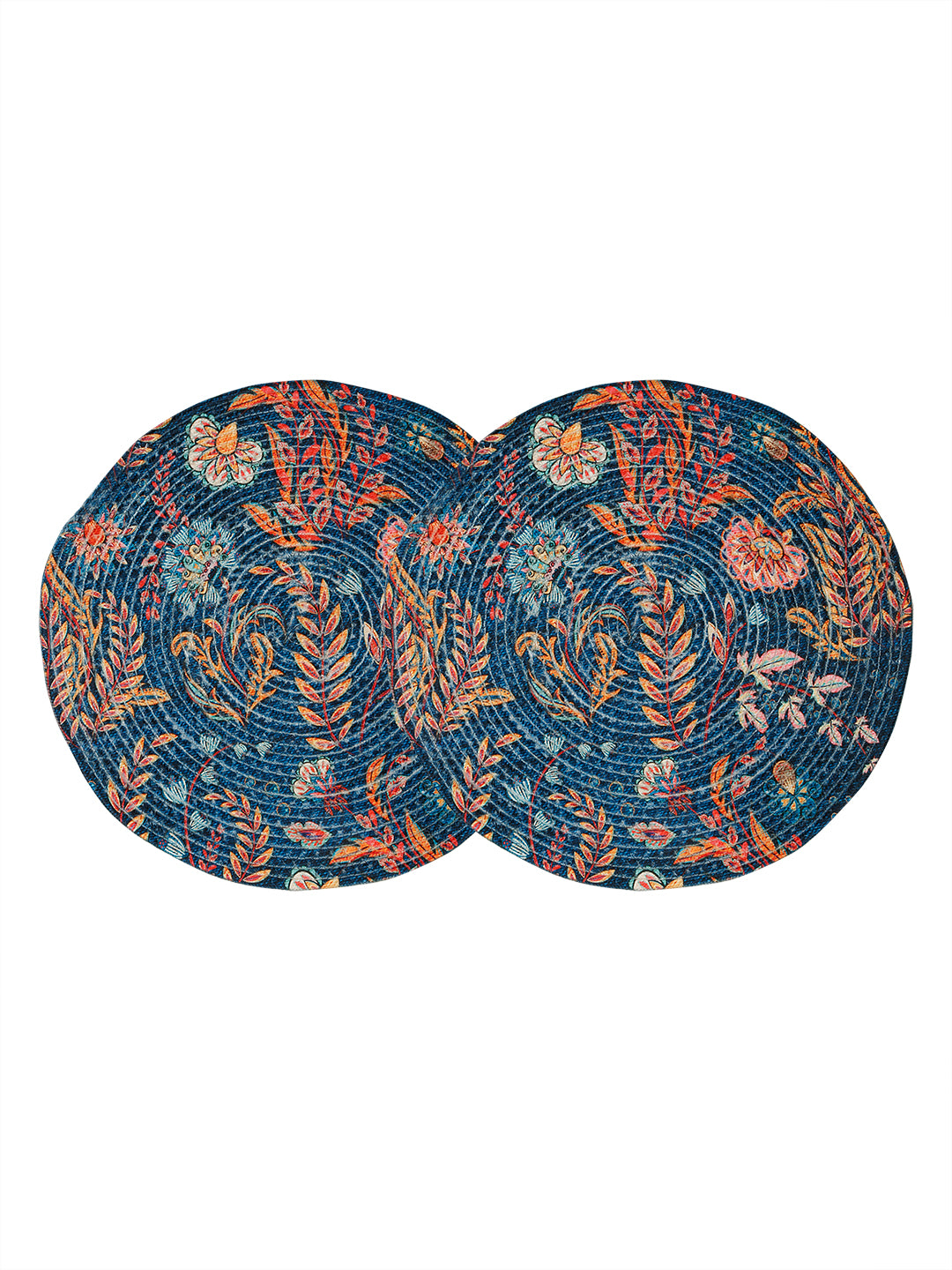 Pure Cotton Digitally Printed Table Placemat - Pack of 2 image