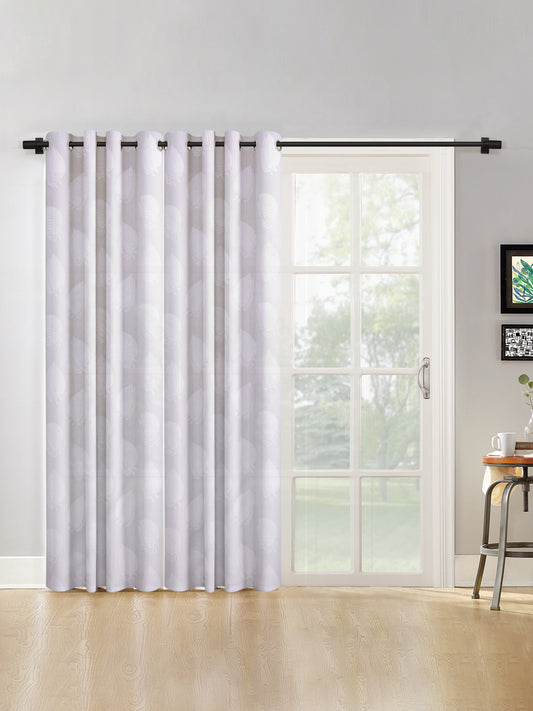 Floral Design XL Door Curtain Pack of 2 image 0