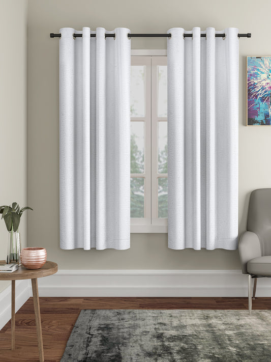 SELF TEXTURED BLACKOUT WINDOW CURTAIN PACK OF 2 BY HOSTA HOMES image 0