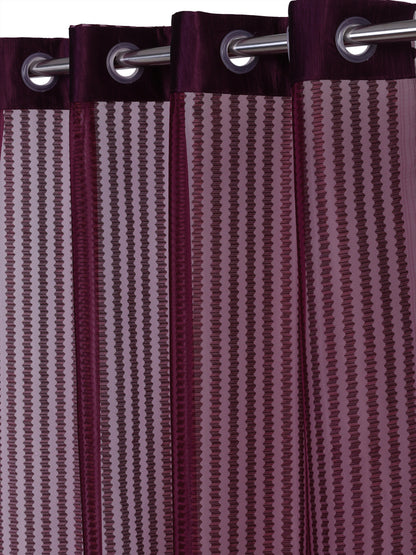 Geometric Design Door Curtain Pack of 4 image 1