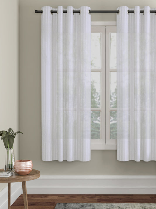 Geometric Design Window Curtain Pack of 1 image 0