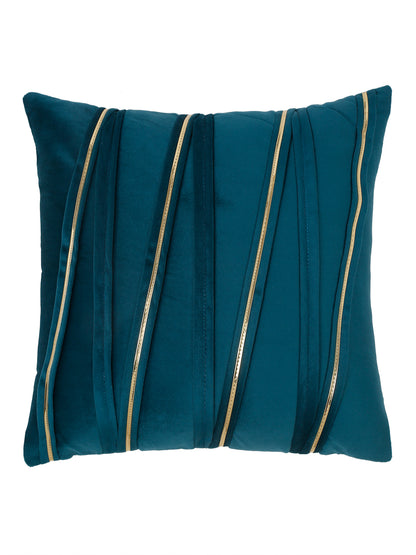 SOFT VELVET LINED PATTERN CUSHION COVERS image 1
