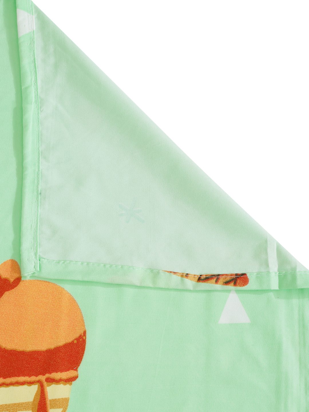 Hosta Homes Ice Cream Cone Multicolored Bed Sheet With Pillow Covers image 5