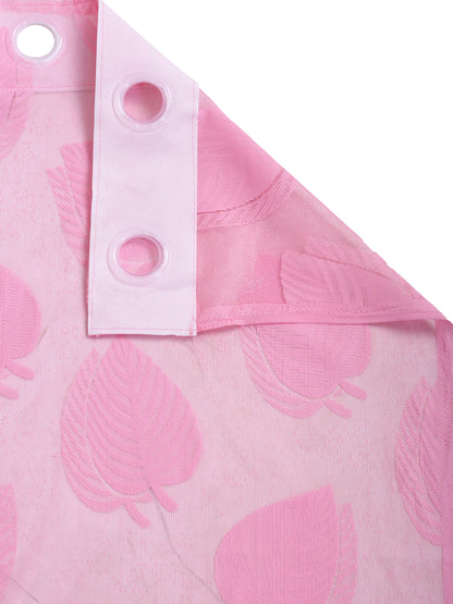 Floral Design Door Curtain Pack of 2 image 2