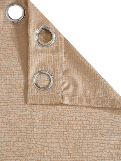SELF TEXTURED BLACKOUT DOOR CURTAIN PACK OF 1 BY HOSTA HOMES image 3