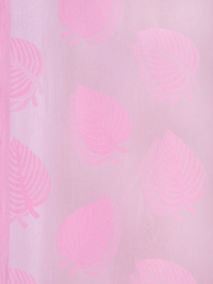 Floral Design Window Curtain Pack of 4 image 3