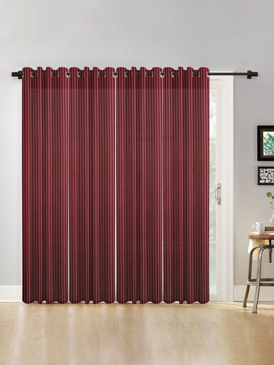Geometric Design XL Door Curtain Pack of 4 image 0
