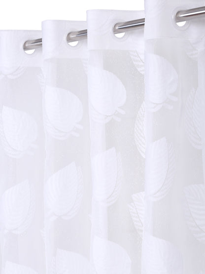 Floral Design Door Curtain Pack of 4 image 1