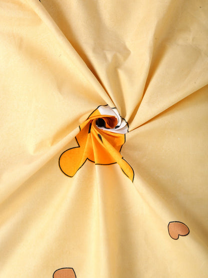 Hosta Homes Animal Printed Multicolored Bed Sheet With Pillow Covers image 3