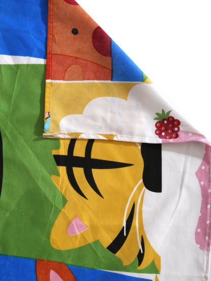 Hosta Homes Jungle Buddies Multicolored Bed Sheet With Pillow Cover image 4